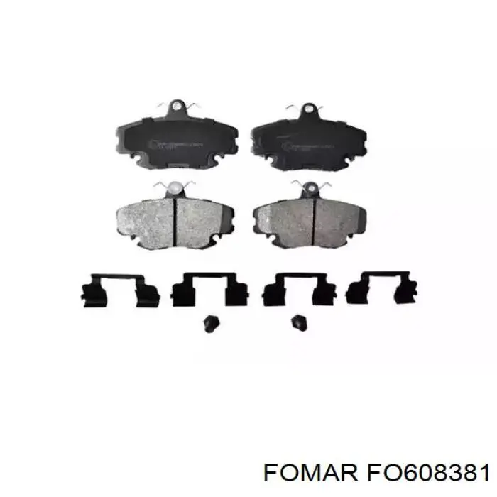 Тормозные колодки Renault (RVI) 6001547911