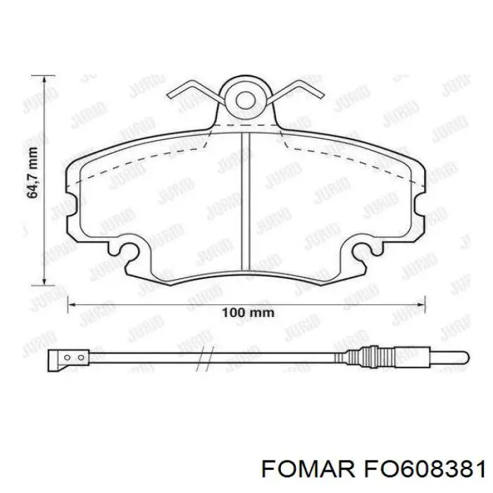 Купить 6001547911 Renault (RVI) Колодки тормозные