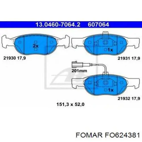 FO624381 Fomar Roulunds