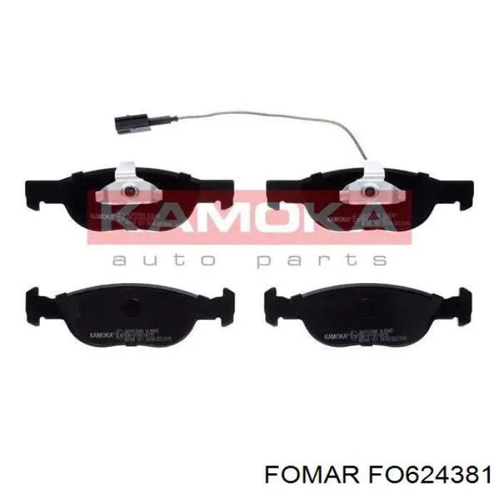 Колодки Fomar Roulunds FO624381 цена, от 17.55 USD