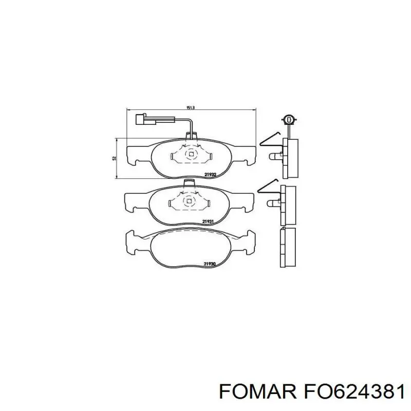 FO624381 Fomar Roulunds
