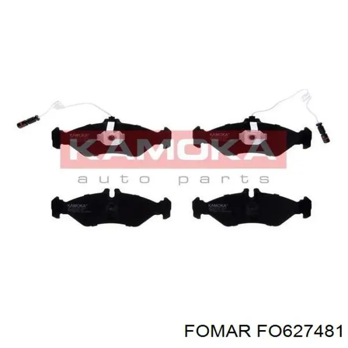 Задние дисковые колодки Fomar Roulunds FO627481