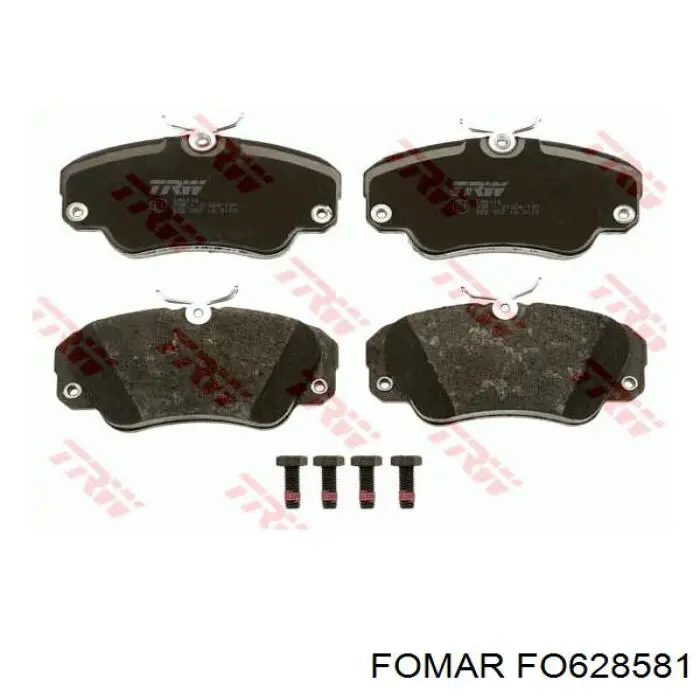 Передние тормозные колодки 9195077 Opel
