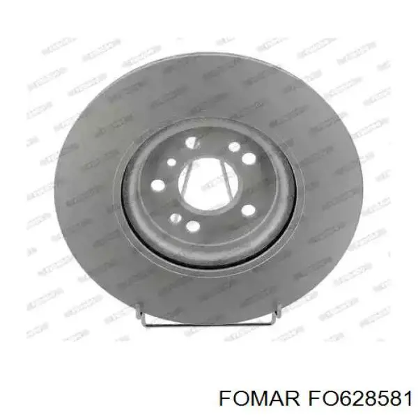 FO628581 Fomar Roulunds sapatas do freio dianteiras de disco