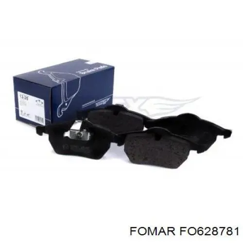 Передние тормозные колодки FO628781 Fomar Roulunds