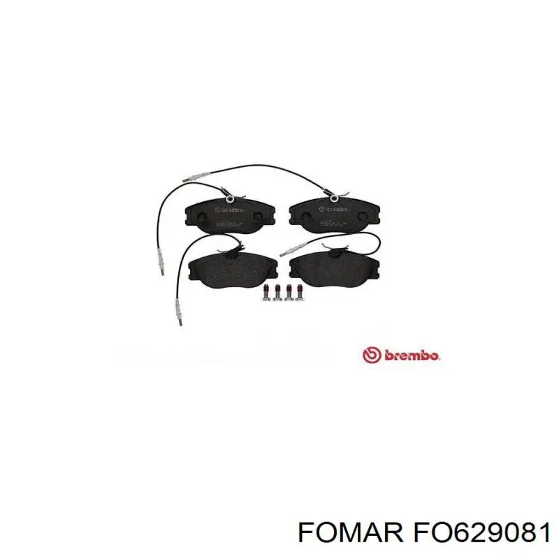 Тормозные колодки Fomar Roulunds FO629081