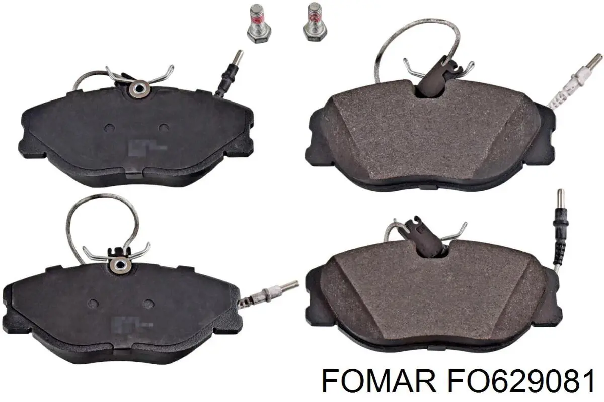 Колодки Fomar Roulunds FO629081 цена, от 17.91 USD
