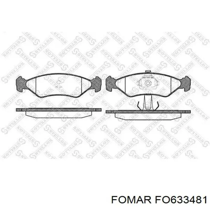 Колодки Ford T123818 цена, от 14.07 USD
