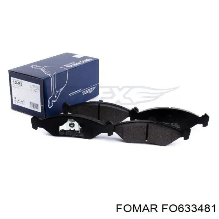Тормозные колодки Denckermann B110217