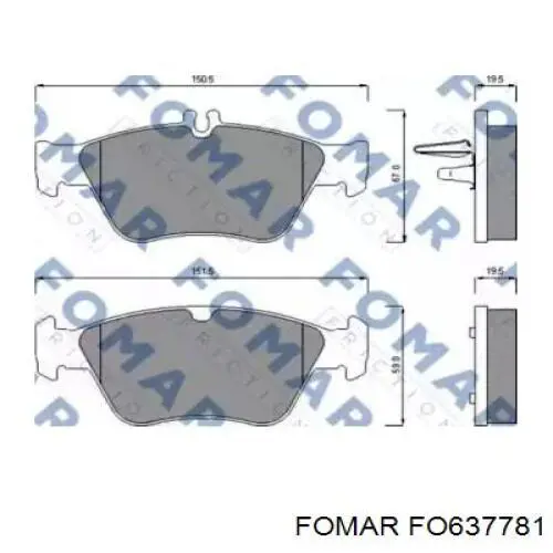 FO637781 Fomar Roulunds