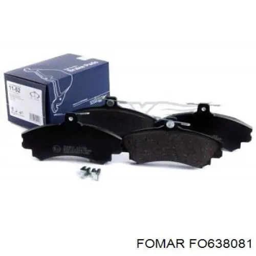 FO638081 Fomar Roulunds Колодки передние