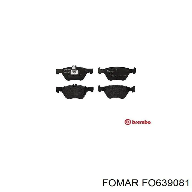Передние тормозные колодки A004420032010 Mercedes