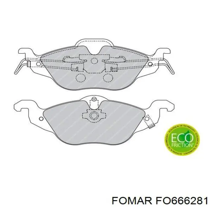 607115 Opel Колодки передние