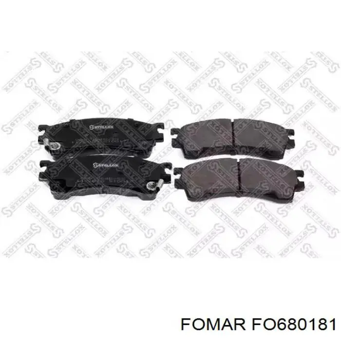 Купить GEYC2648ZB Mazda Колодки тормозные задние, дисковые