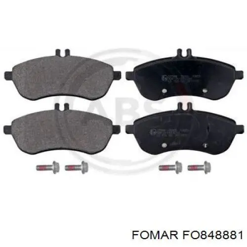 FO848881 Fomar Roulunds Колодки передние