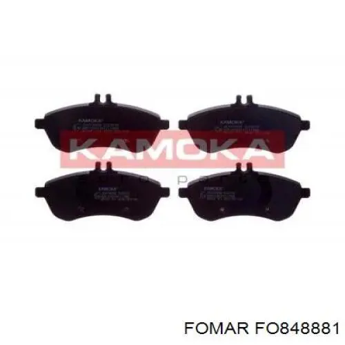 Купить FO848881 Fomar Roulunds Колодки тормозные