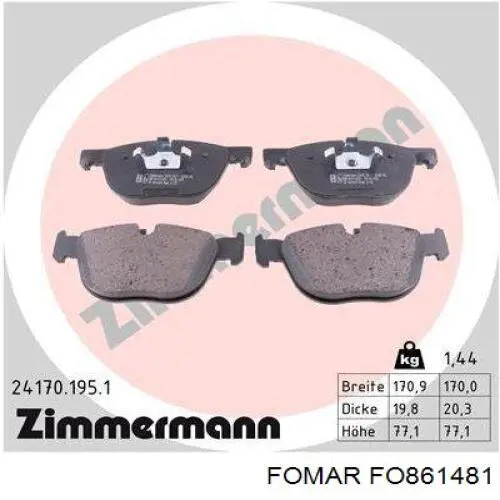 Купить DP1938 EBC Brakes Колодки тормозные