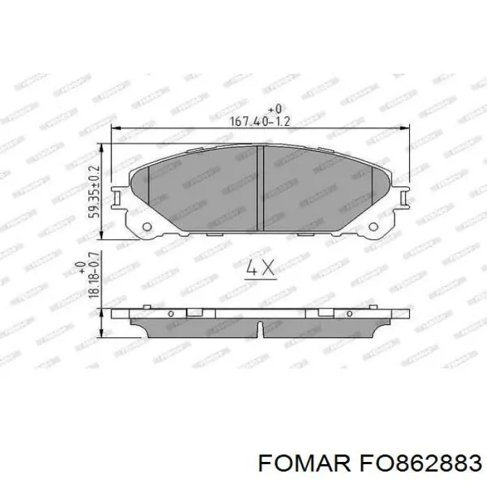 Колодки Rider RD330083PRF цена, от 25.56 USD