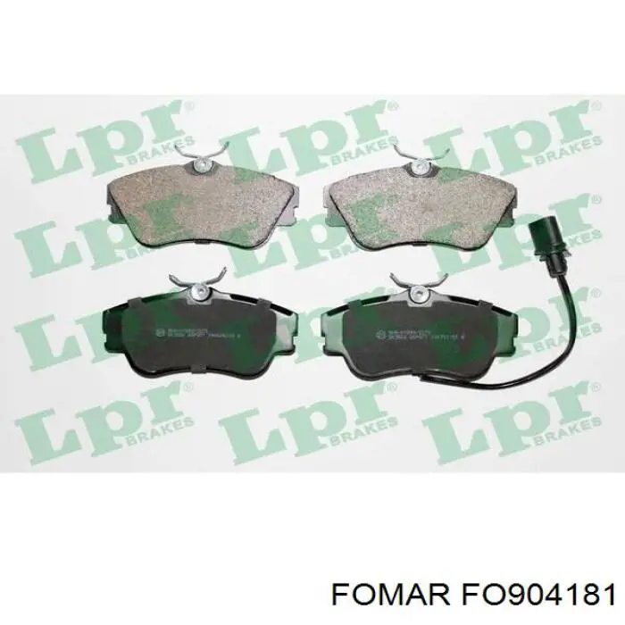 Передние тормозные колодки FAW21883203 FAW