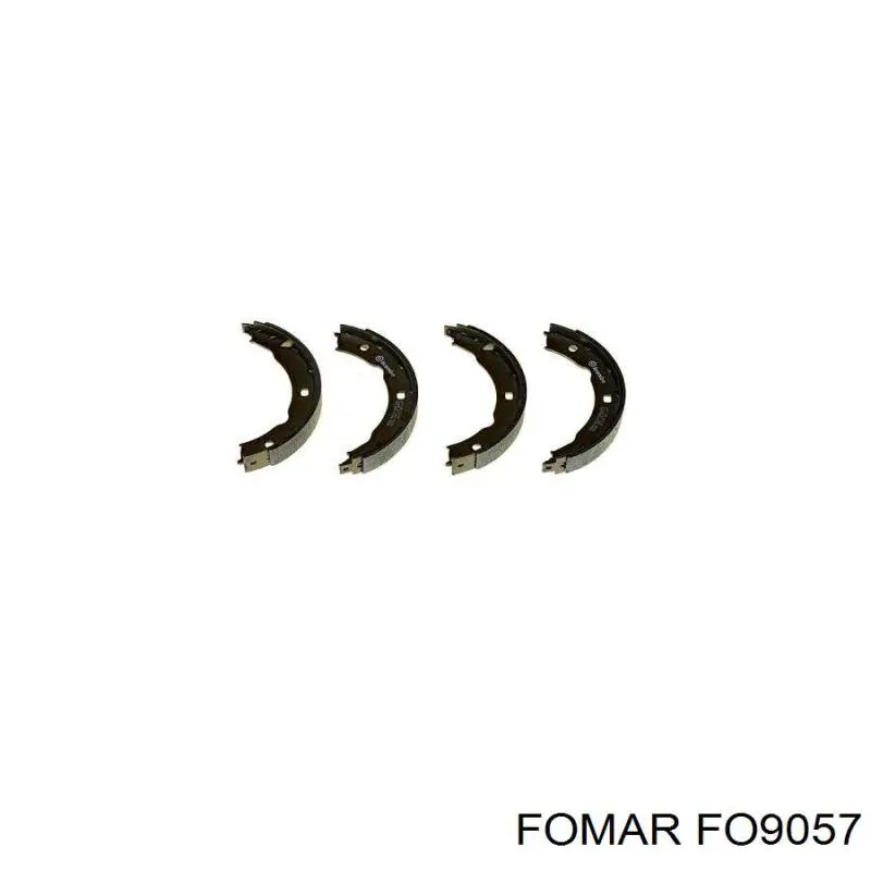 Купить 4241K9 Peugeot/Citroen Колодки ручника/стояночного тормоза