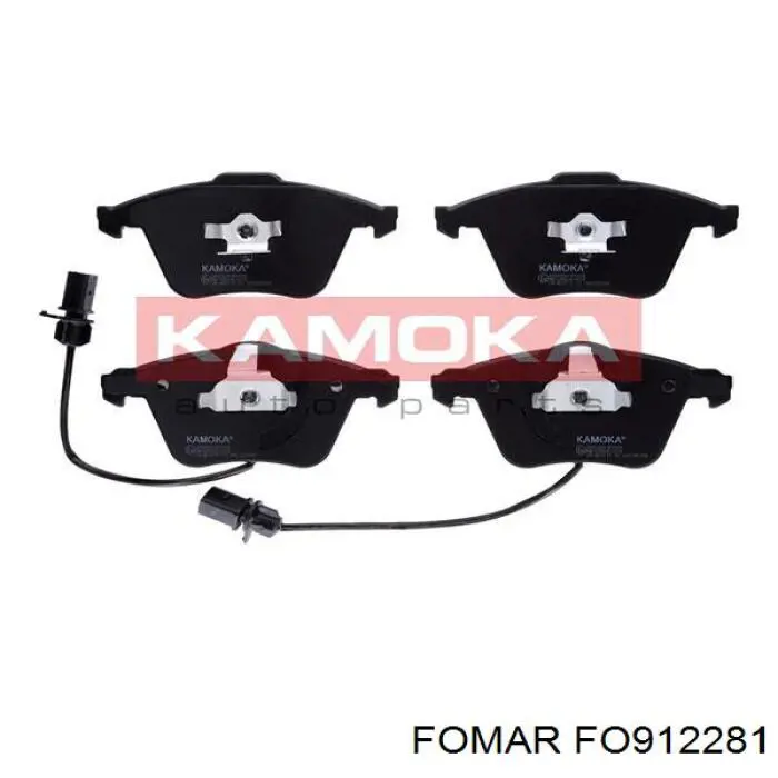 Колодки Fomar Roulunds FO912281 цена, от 29.07 USD