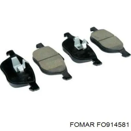 FO914581 Fomar Roulunds Колодки передние