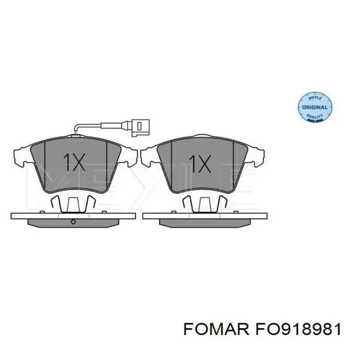 Тормозные колодки GP 111643