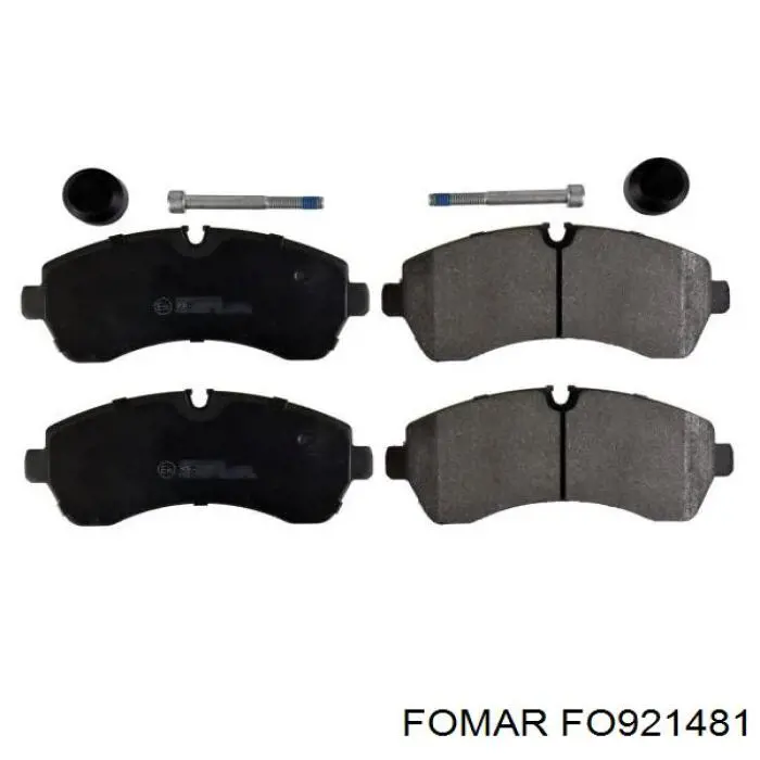 Колодки Fomar Roulunds FO921481 цена, от 32.36 USD