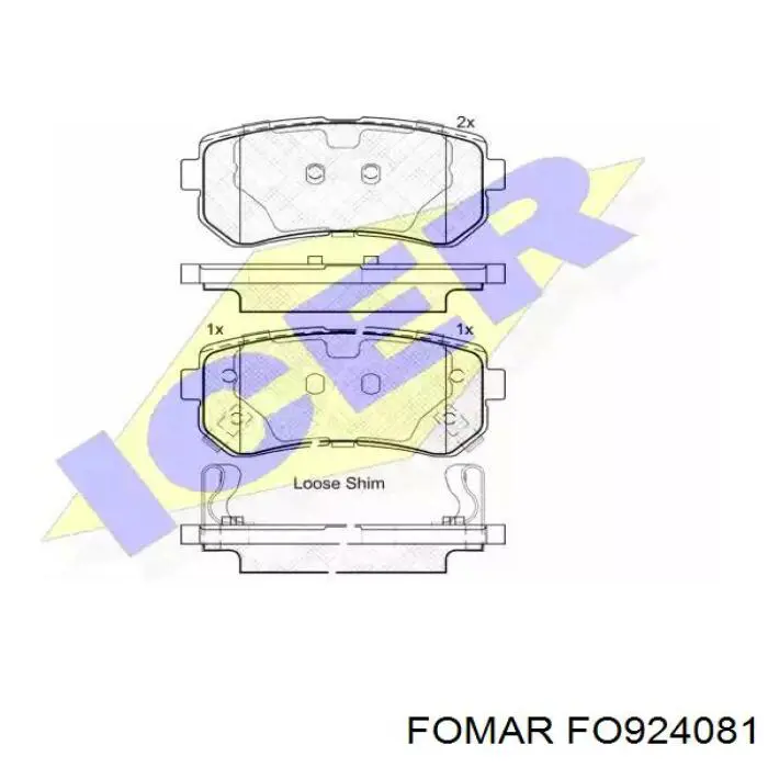 Купить 116367 Febi Колодки тормозные задние, дисковые