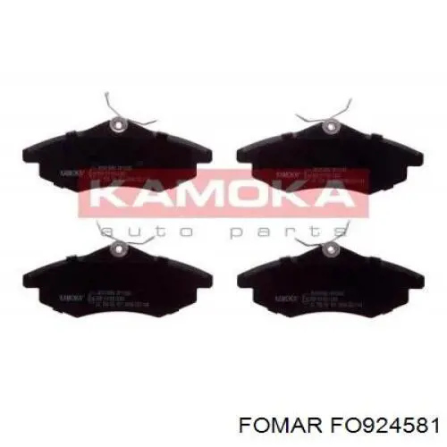 Передние тормозные колодки FO924581 Fomar Roulunds