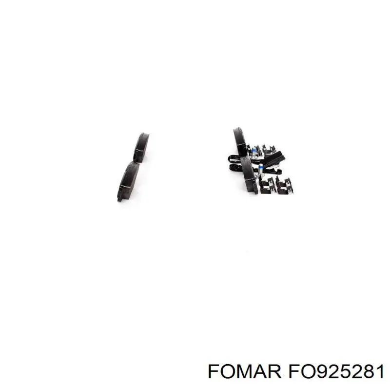 Задние дисковые колодки Fomar Roulunds FO925281