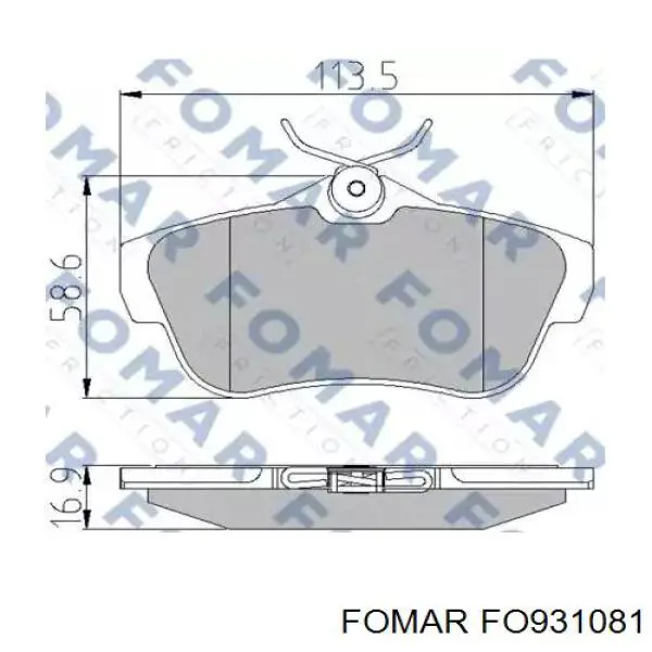 Колодки Peugeot/Citroen 425363 цена, от 21.37 USD