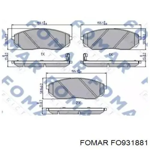 Тормозные колодки Samsung SMB24092