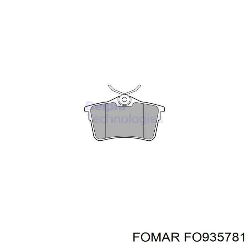 Купить RD3323DB1799 Rider Колодки тормозные задние, дисковые