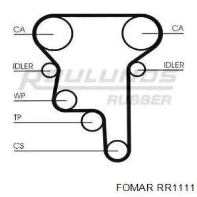 Ремень ГРМ RR1111 Fomar Roulunds