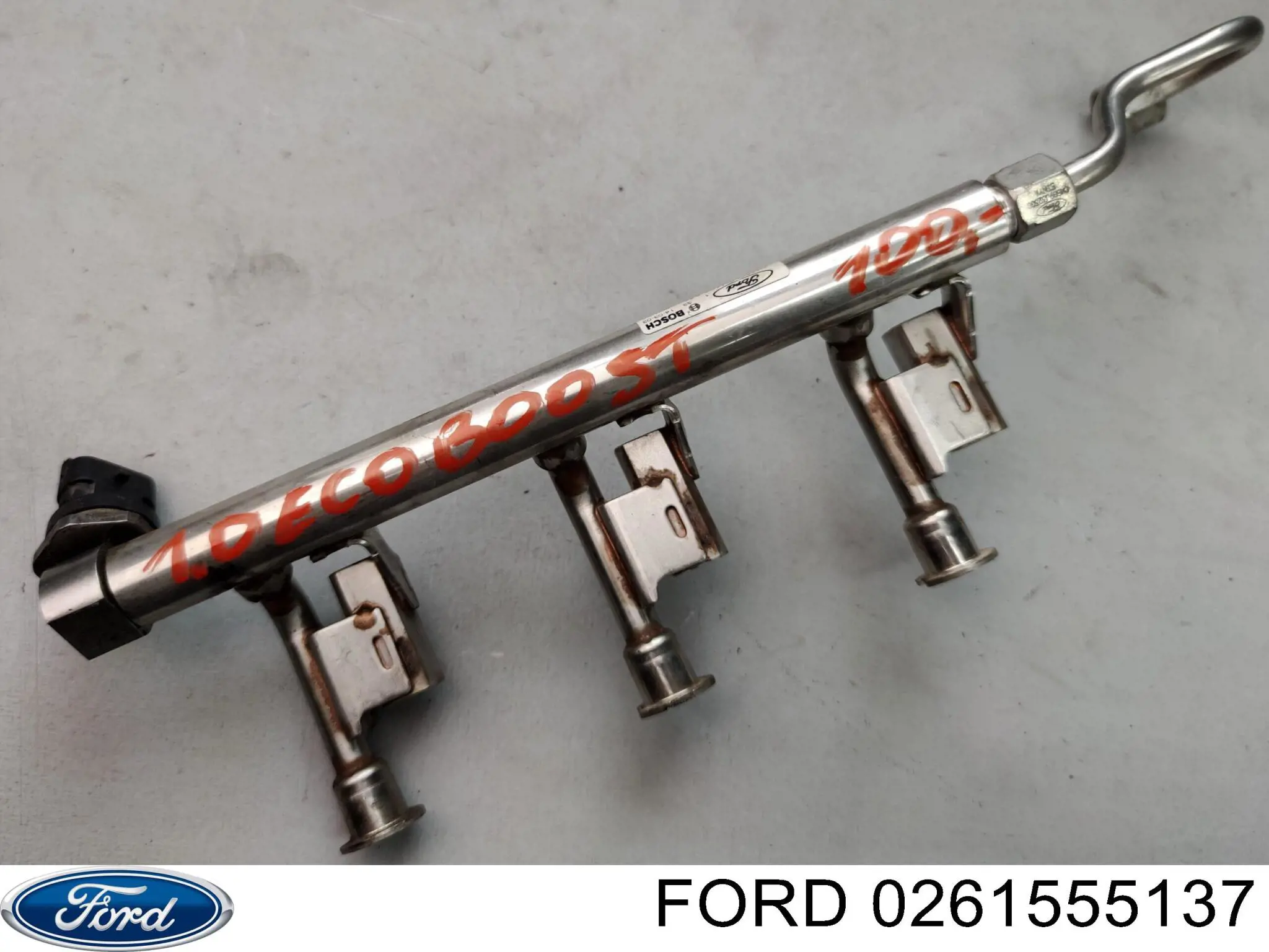 0261555137 Ford distribuidor de combustível (rampa)