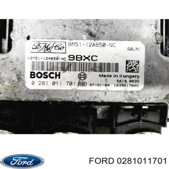 0281011701 Ford Мозги двигателя