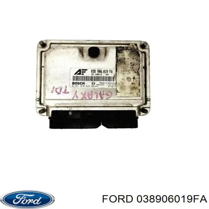 Блок управления двигателем 038906019FA Ford