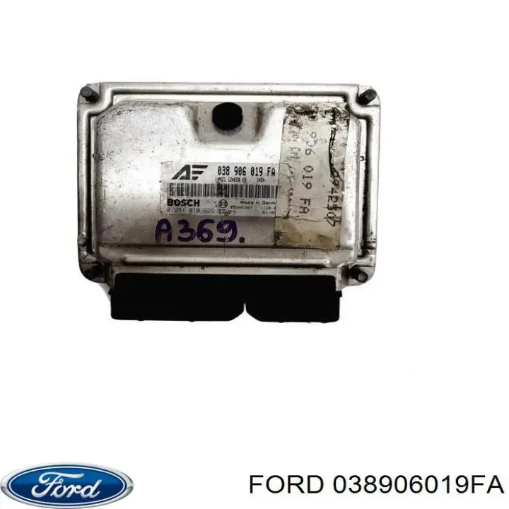 038906019FA Ford Мозги двигателя