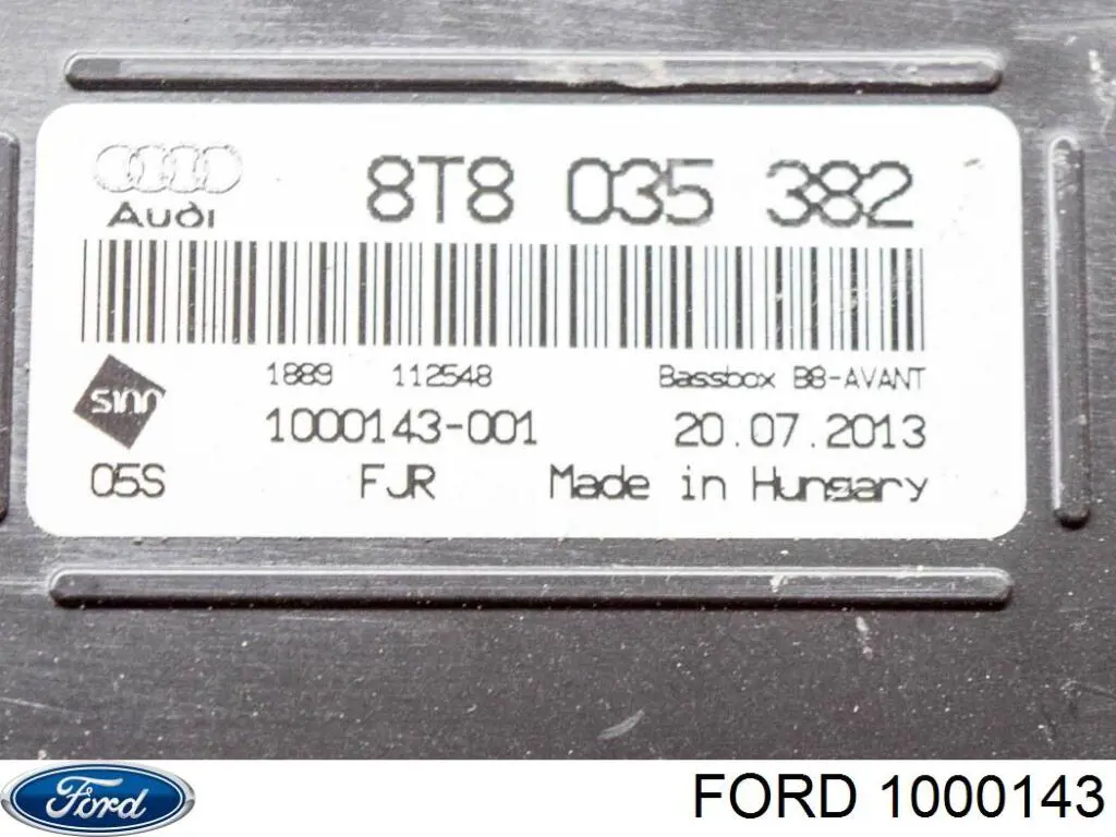 1000143 Ford масляный насос