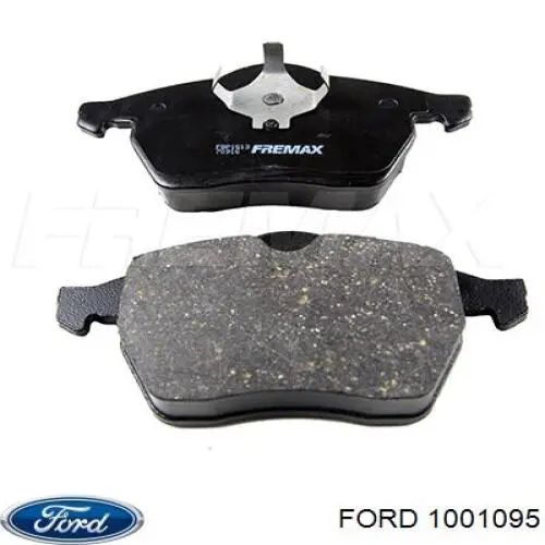 Передние тормозные колодки 1001095 Ford