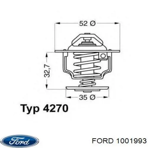 Купить 1001993 Ford Автомобильный термостат