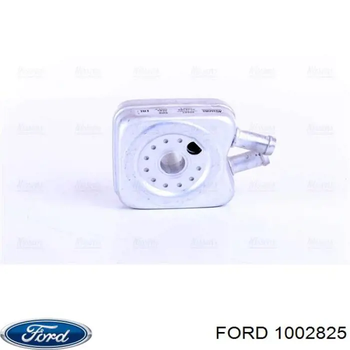 1002825 Ford радиатор масляный (холодильник, под фильтром)