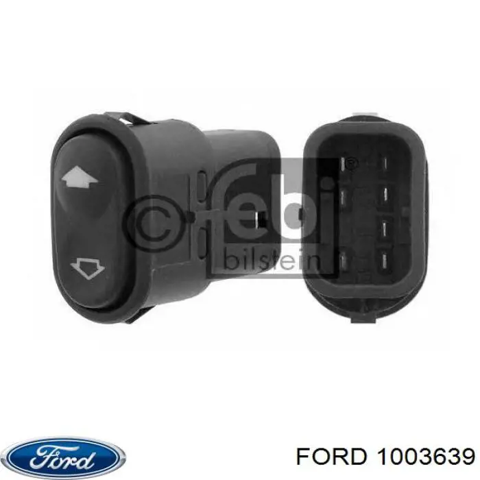 1003639 Ford кнопка включения мотора стеклоподъемника центральной консоли