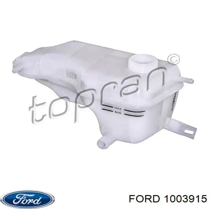 Бачок системы охлаждения 1003915 Ford