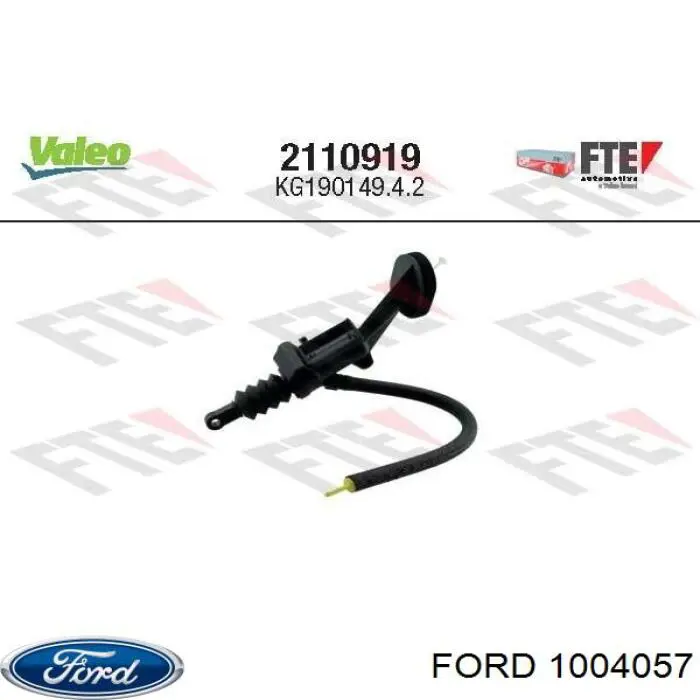 1004057 Ford заглушка (решетка противотуманных фар бампера переднего левая)
