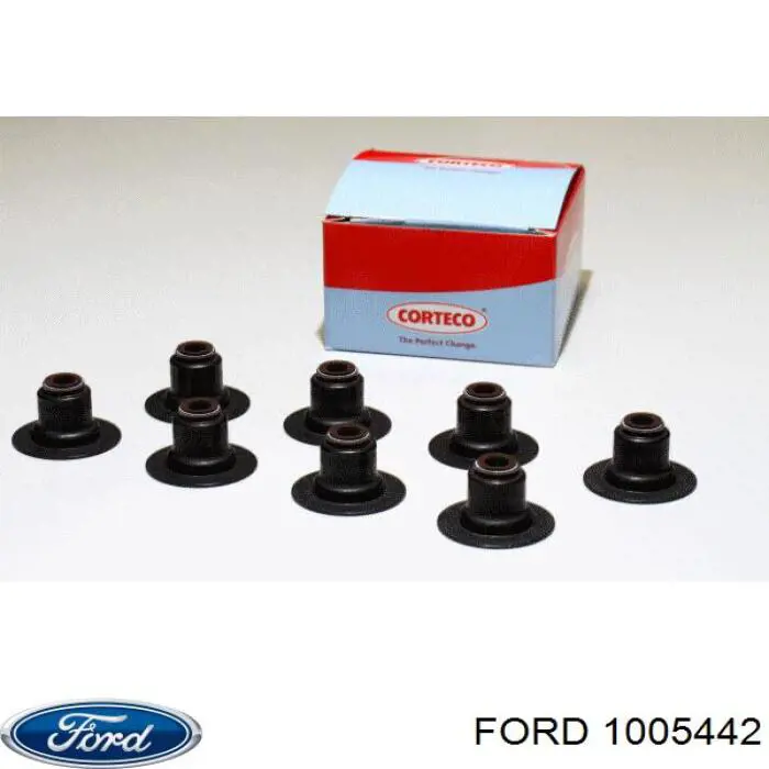 Сальник клапана (маслосъёмный) выпускного, комплект на Ford Fiesta IV 