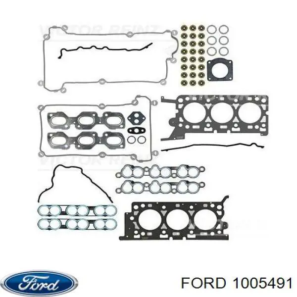 Kit de juntas de motor, completo, superior Ford Cougar 