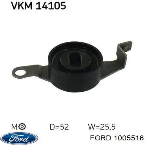 Ролик натяжителя ремня газораспределения Ford 1005516 цена, от 18.52 USD