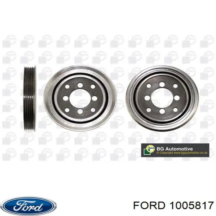 Шкив коленвала (демпфер) Ford 1005817 цена, от 47.40 USD